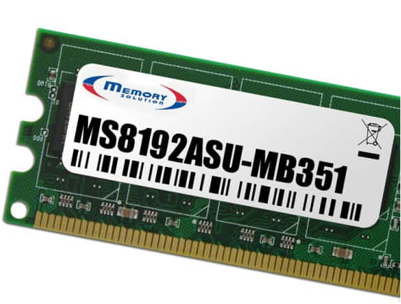 Memory Solution MS8192ASU-MB351 geheugenmodule 8 GB (MS8192ASU-MB351) thumbnail