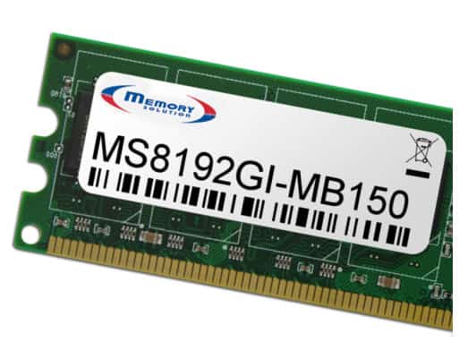 Memory Solution MS8192GI-MB150 geheugenmodule 8 GB (MS8192GI-MB150) thumbnail