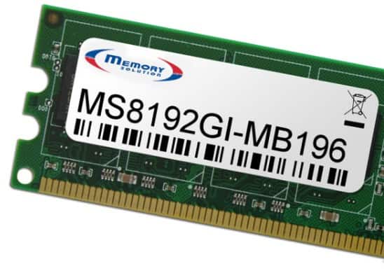 Memory Solution MS8192GI-MB196 geheugenmodule 8 GB 1 x 8 GB (MS8192GI-MB196) thumbnail