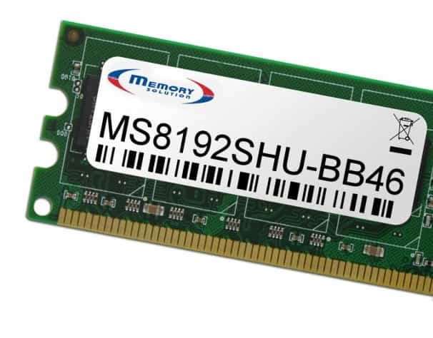 Memory Solution MS8192SHU-BB46 geheugenmodule 8 GB 1 x 8 GB (MS8192SHU-BB46) thumbnail