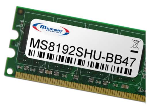 Memory Solution MS8192SHU-BB47 geheugenmodule 8 GB (MS8192SHU-BB47) thumbnail