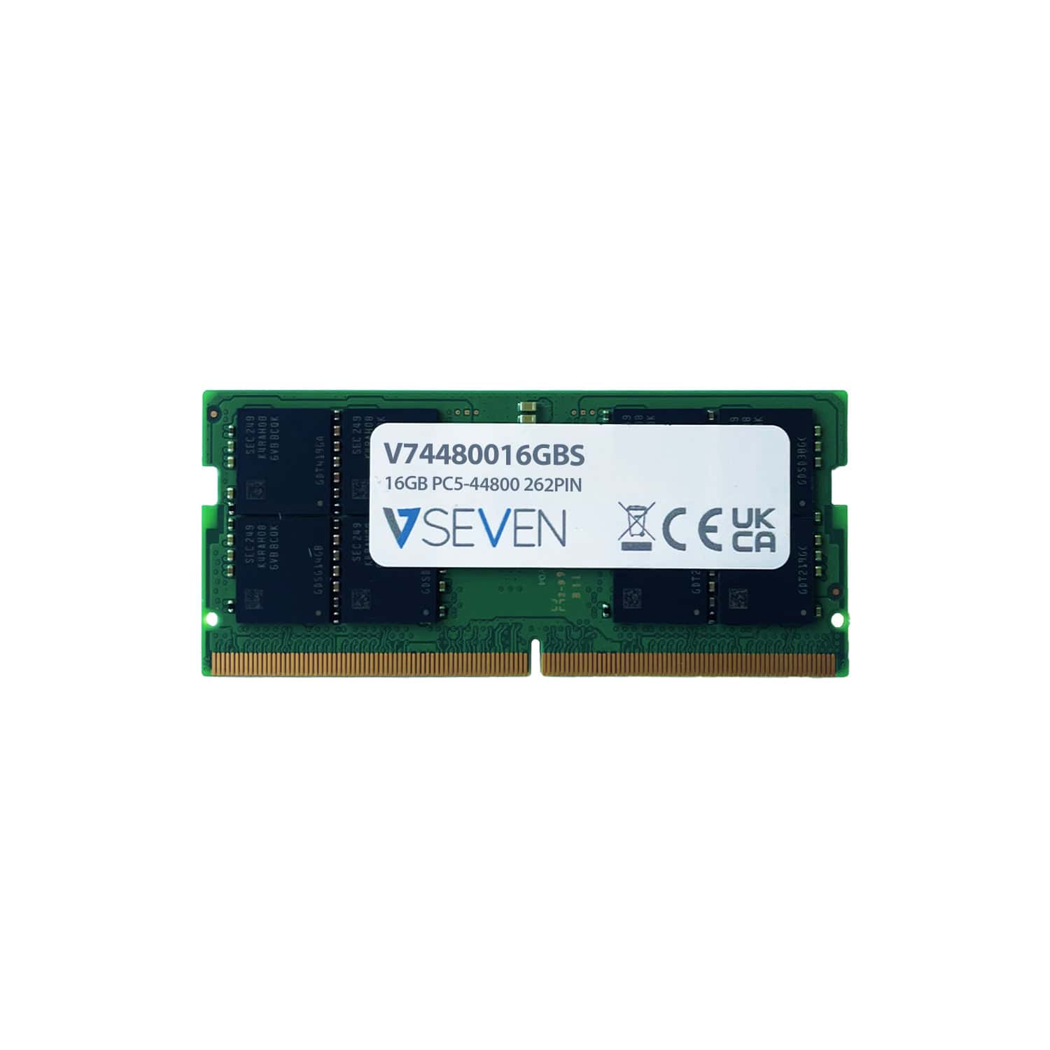 V7 V74480016GBS geheugenmodule 16 GB 1 x 16 GB DDR5 5600 MHz (V74480016GBS) thumbnail