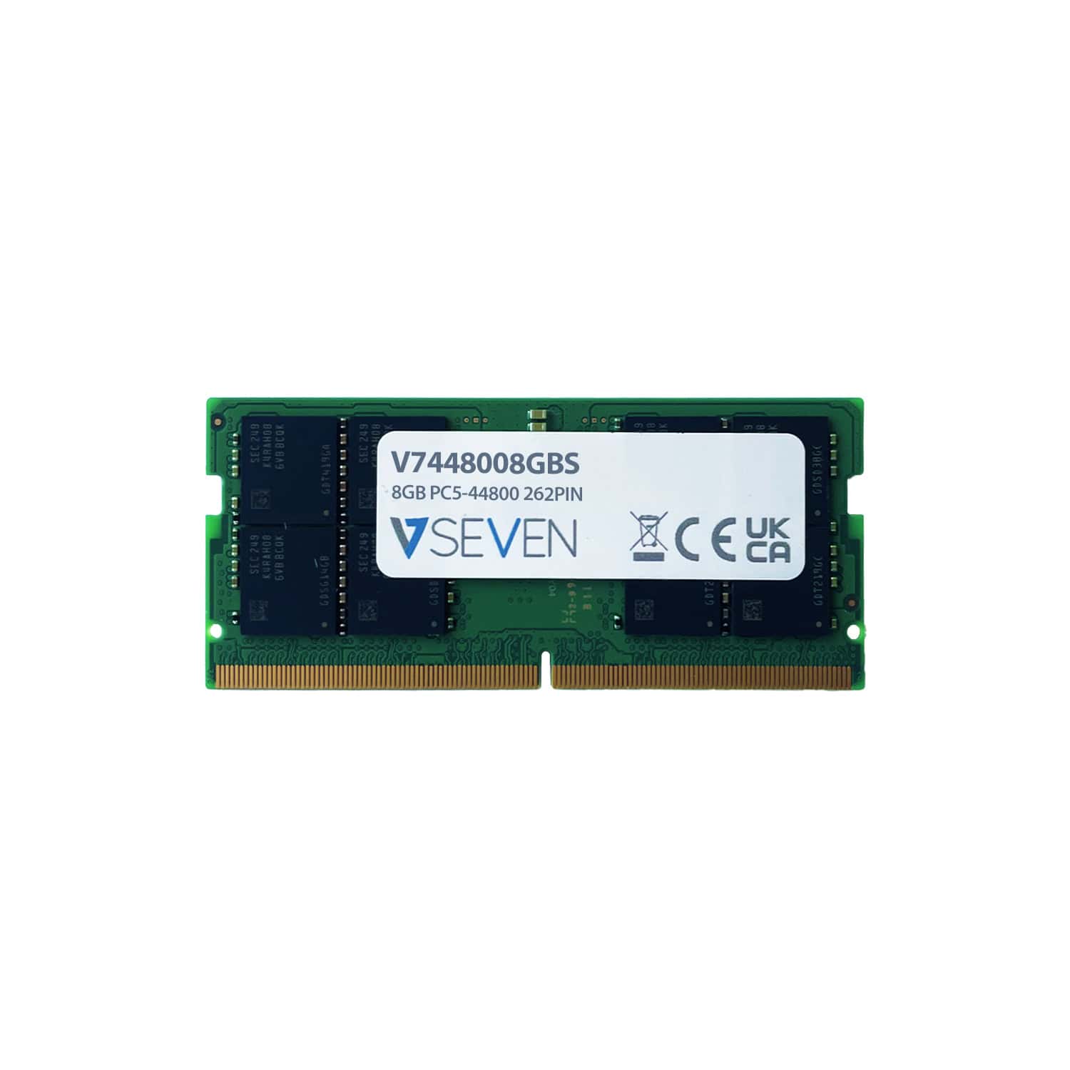 V7 V7448008GBS geheugenmodule 8 GB 1 x 8 GB DDR5 5600 MHz (V7448008GBS) thumbnail