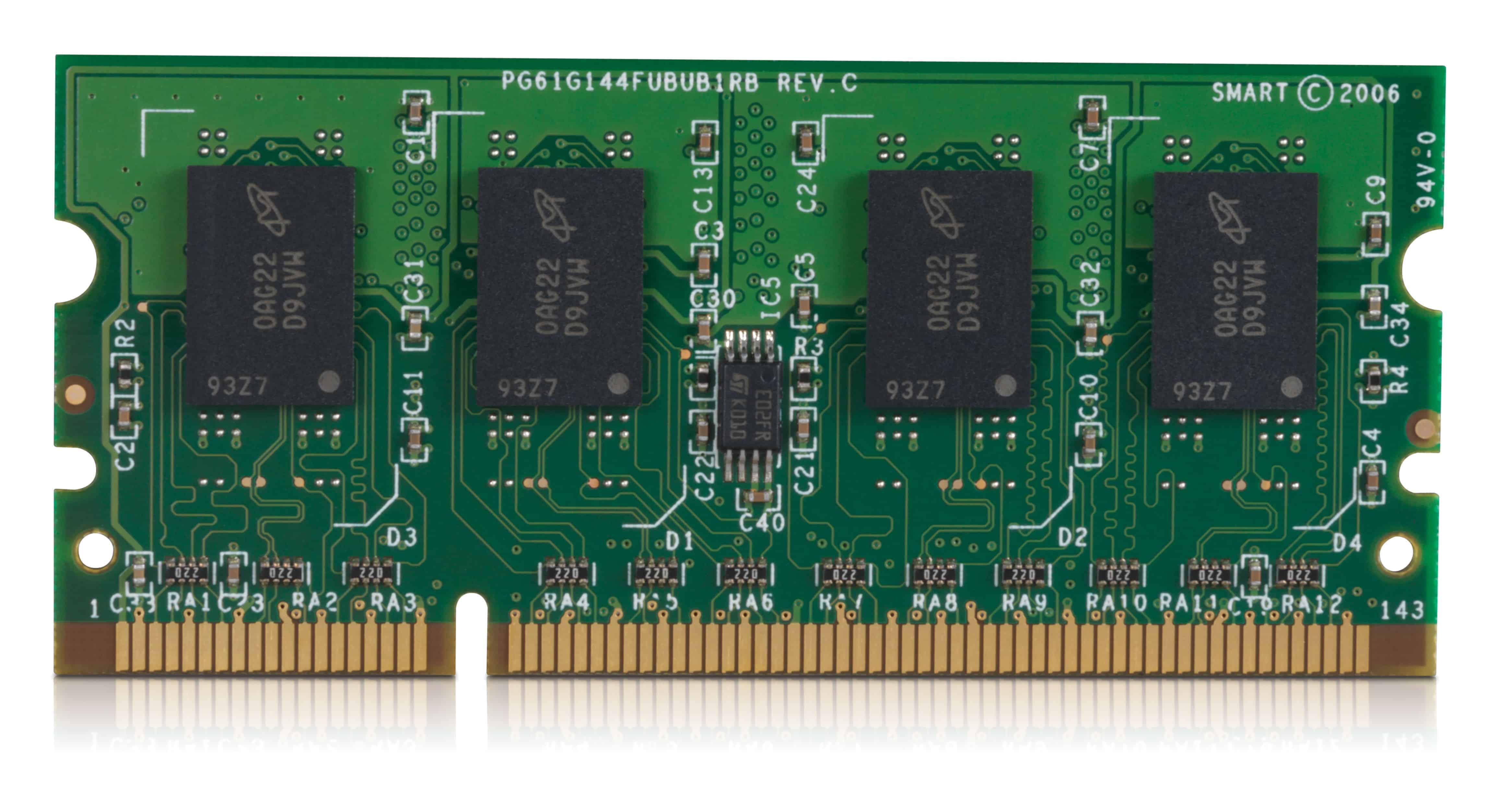 HP 512-MB 144-pins x32 DDR2 DIMM (CE483A) thumbnail