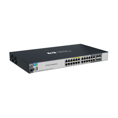 Hewlett Packard Enterprise E2520-24G-PoE Managed L2 Power over Ethernet (PoE) (J9299A) thumbnail