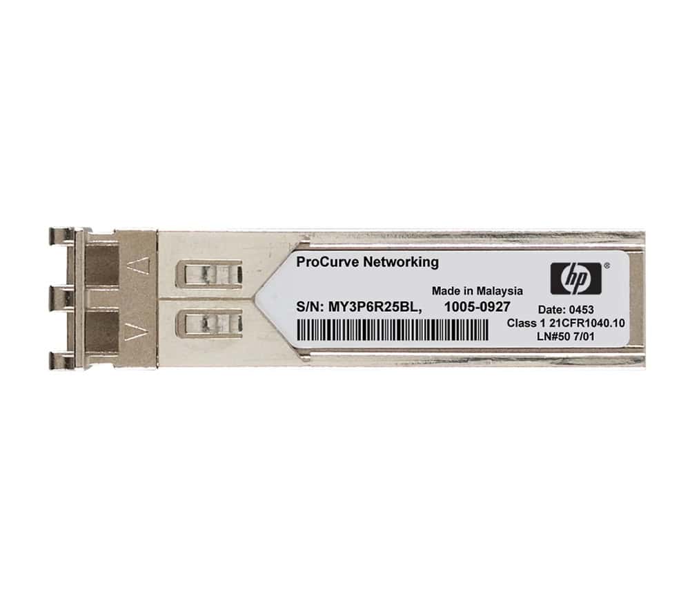 Hewlett Packard Enterprise X120 1G SFP LC BX 10-U netwerk transceiver module 1000 Mbit/s (JD098B) thumbnail