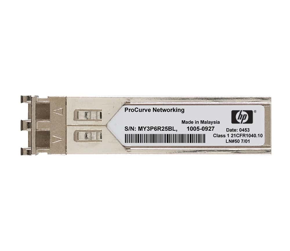 Hewlett Packard Enterprise X115 100 Mb/s SFP LC BX 10-D netwerk transceiver module 100 Mbit/s (JD101A) thumbnail