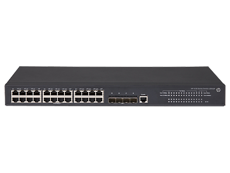 Hewlett Packard Enterprise FlexNetwork 5130 24G 4SFP+ EI Managed L3 Gigabit Ethernet (10/100/1000) 1U Zwart (JG932A) thumbnail