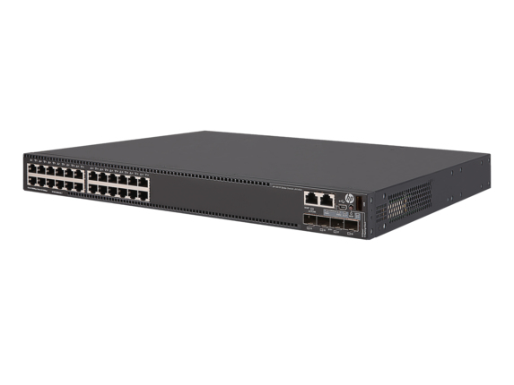 Hewlett Packard Enterprise 5510 Managed L3 Gigabit Ethernet (10/100/1000) Power over Ethernet (PoE) 1U Zwart (JH147A) thumbnail