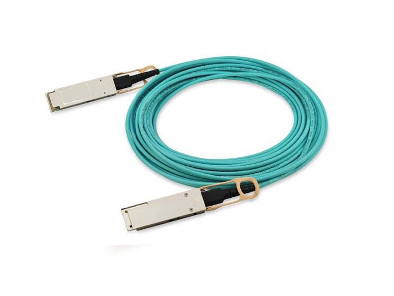 Hewlett Packard Enterprise JL856A Glasvezel kabel 2 m QSFP28 Cyaan (JL856A) thumbnail