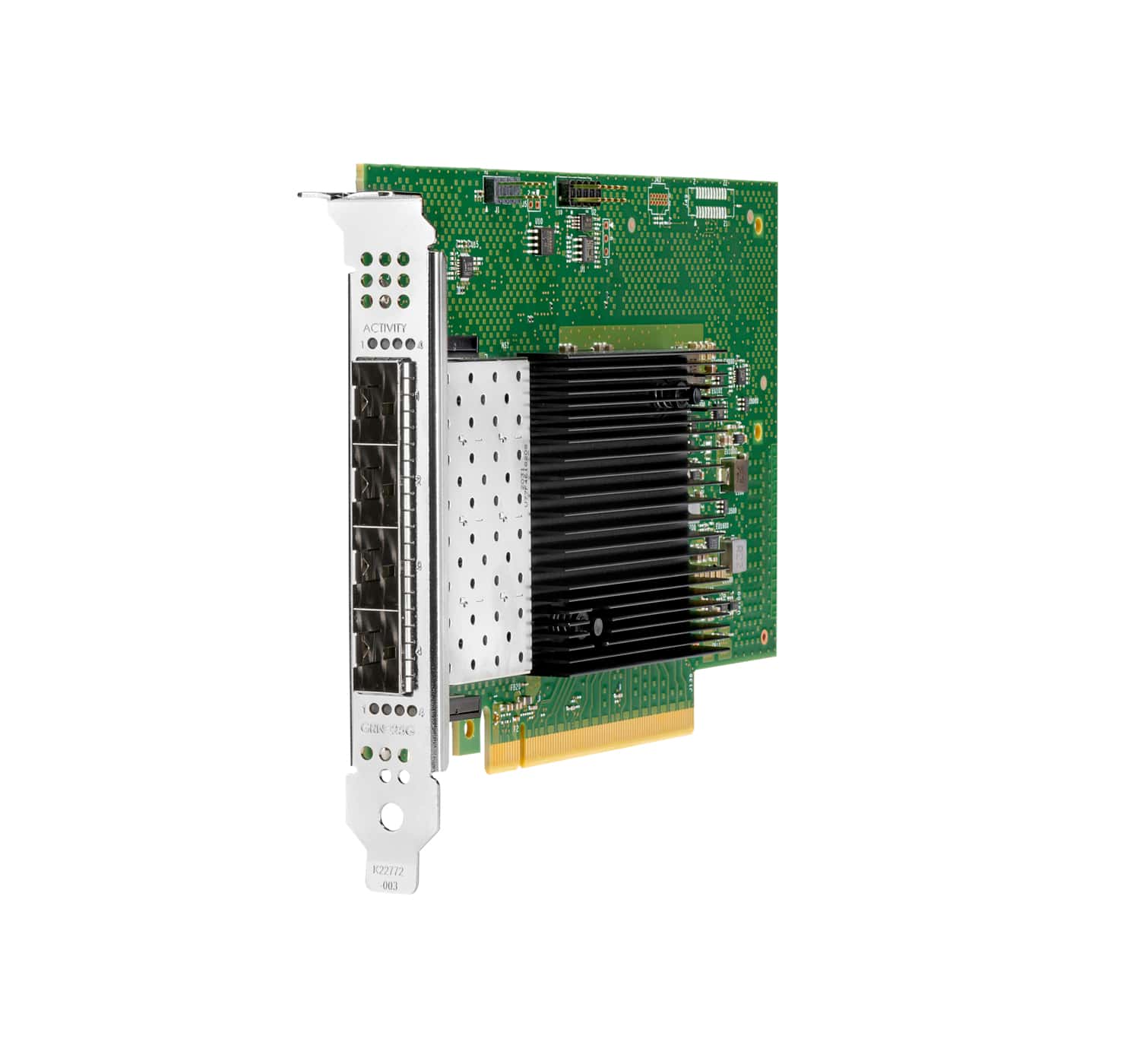 Hewlett Packard Enterprise Intel E810-XXVDA4 Ethernet 10/25Gb 4-port SFP28 Intern Ethernet / Fiber 25000 Mbit/s (P08458-B21) thumbnail