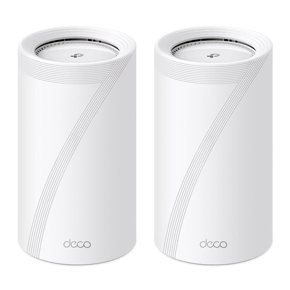 TP-Link BE19000 tri-band whole home mesh wifi 7-systeem (DECO BE85(2-PACK)) thumbnail