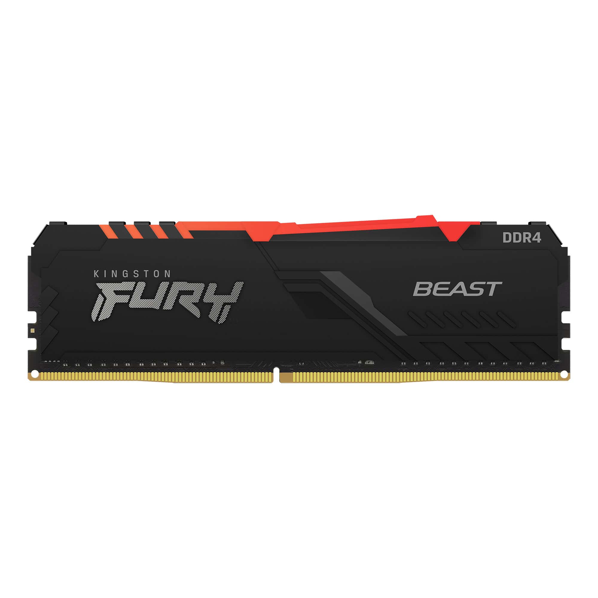 Kingston Technology FURY Beast RGB geheugenmodule 16 GB 1 x 16 GB DDR4 2666 MHz (KF426C16BBA/16) thumbnail