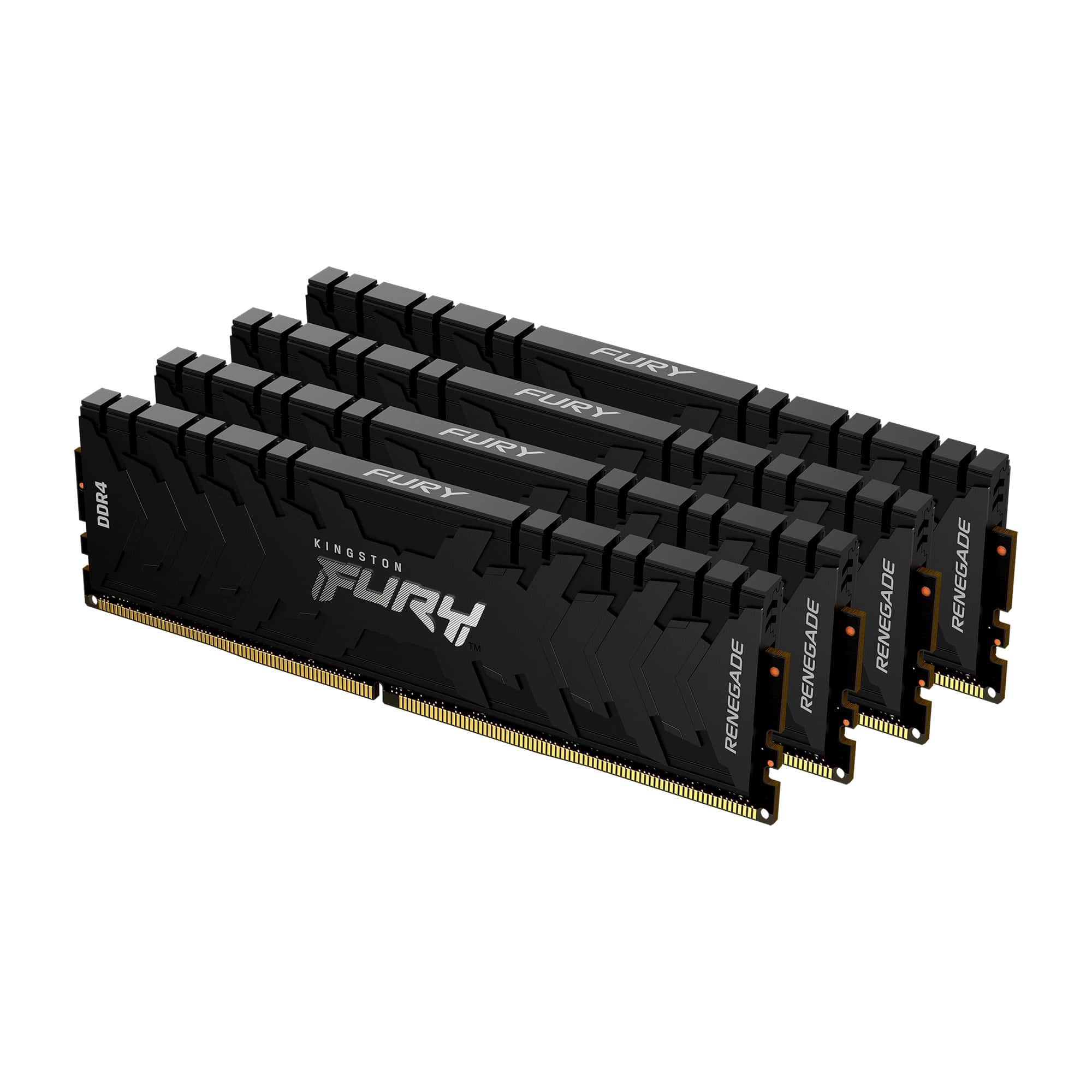 Kingston Technology FURY Renegade geheugenmodule 128 GB 4 x 32 GB DDR4 3200 MHz (KF432C16RBK4/128) thumbnail