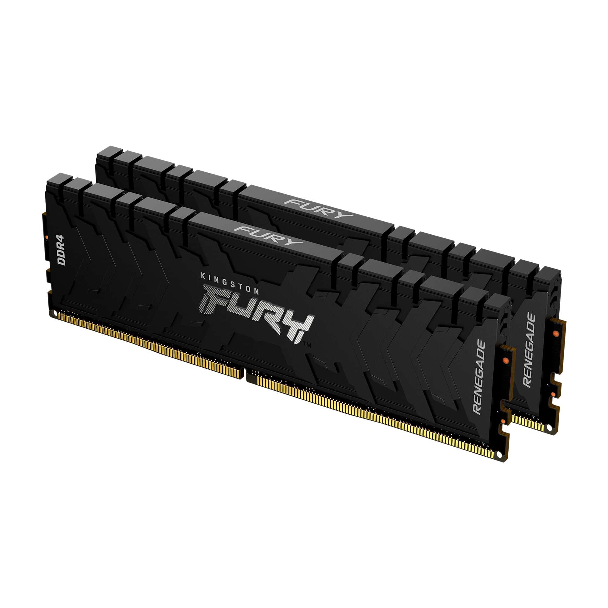 Kingston Technology FURY Renegade geheugenmodule 32 GB 2 x 16 GB DDR4 4600 MHz (KF446C19RB1K2/32) thumbnail