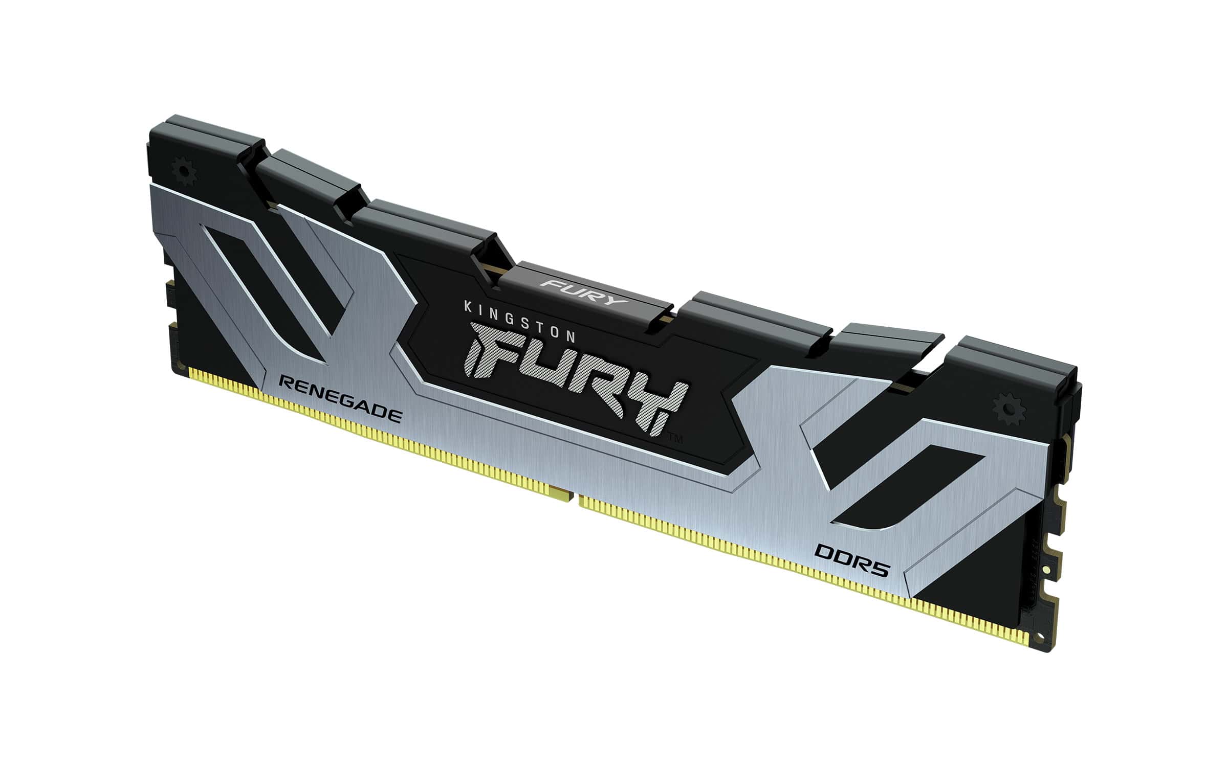 Kingston Technology FURY 48GB 8400MT/s DDR5 CL40 CUDIMM (set van 2) Renegade Silver XMP (KF584CU40RSK2-48) thumbnail