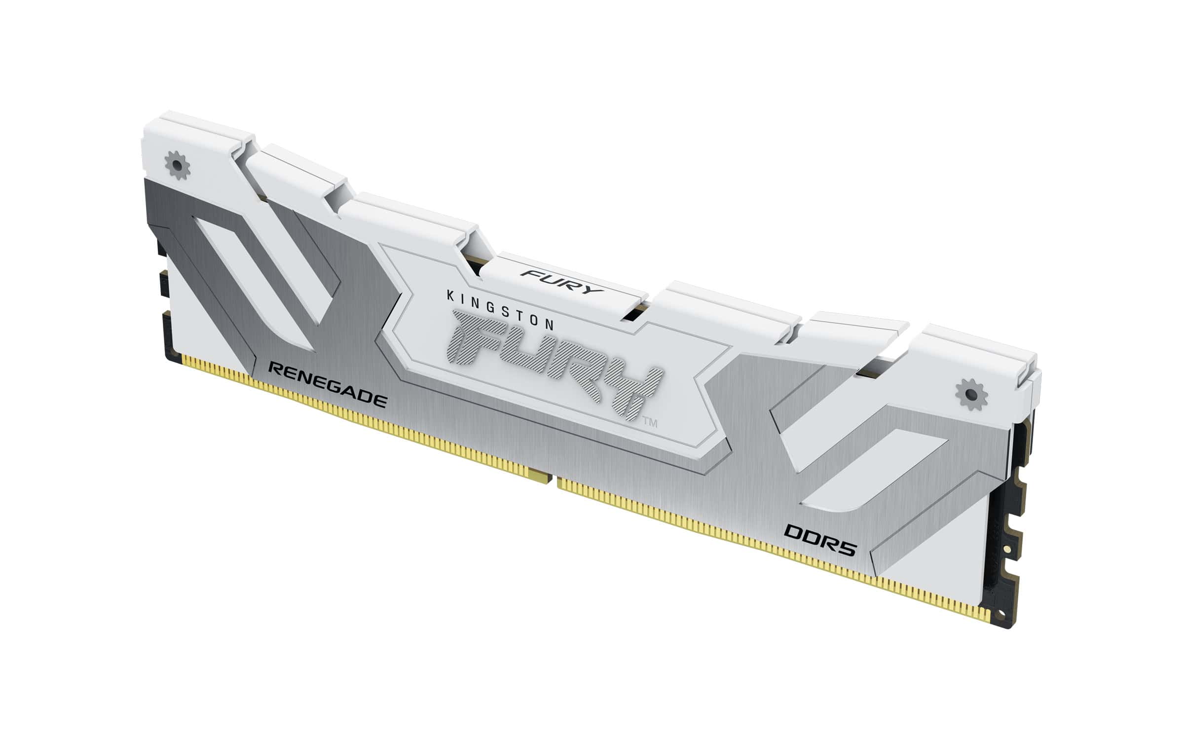 Kingston Technology FURY 24GB 8400MT/s DDR5 CL40 CUDIMM Renegade White XMP (KF584CU40RW-24) thumbnail