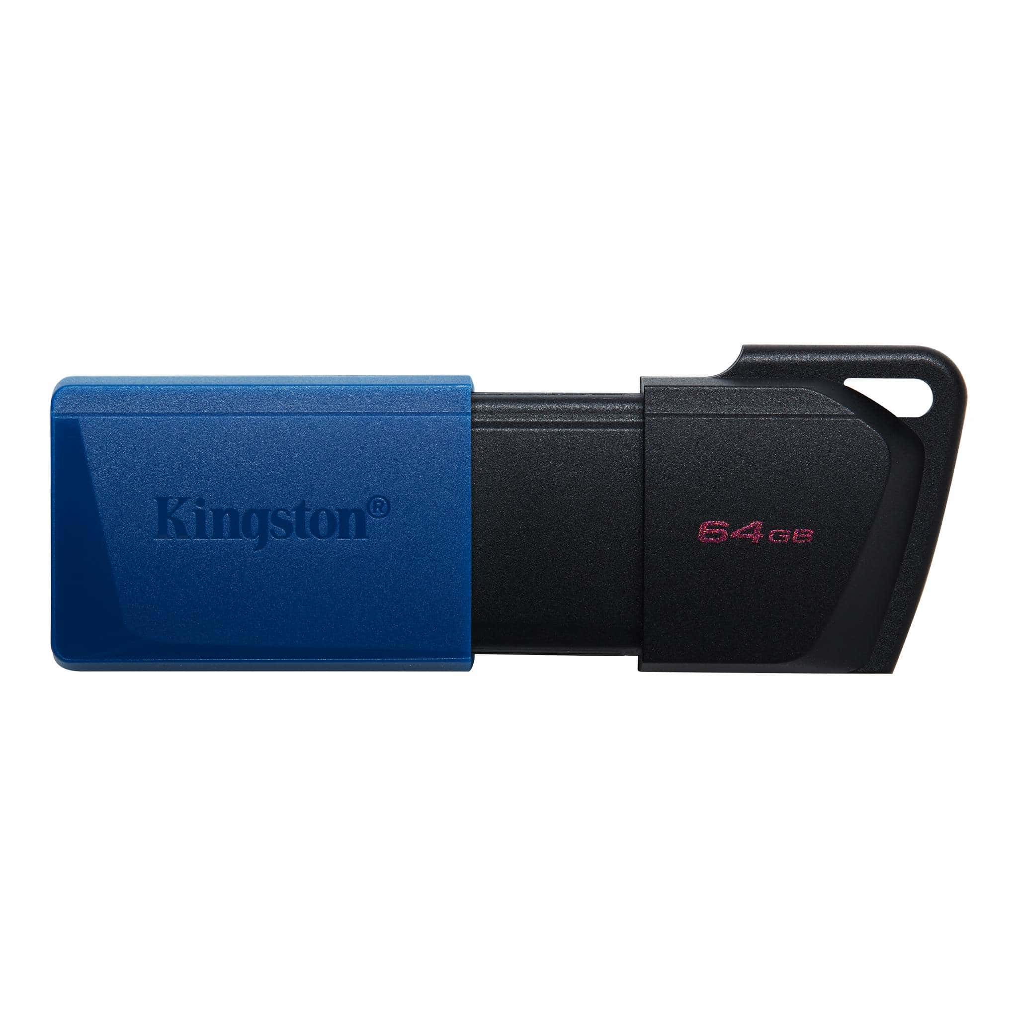 Kingston Technology DataTraveler Exodia M USB flash drive 64 GB USB Type-A 3.2 Gen 1 (3.1 Gen 1) Zwart, Blauw (DTXM/64GB) thumbnail