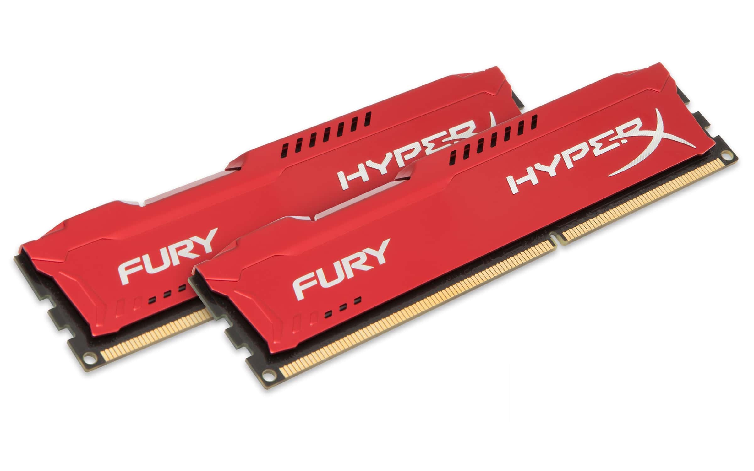 HyperX FURY Red 8GB 1866MHz DDR3 geheugenmodule 2 x 4 GB (HX318C10FRK2/8) thumbnail