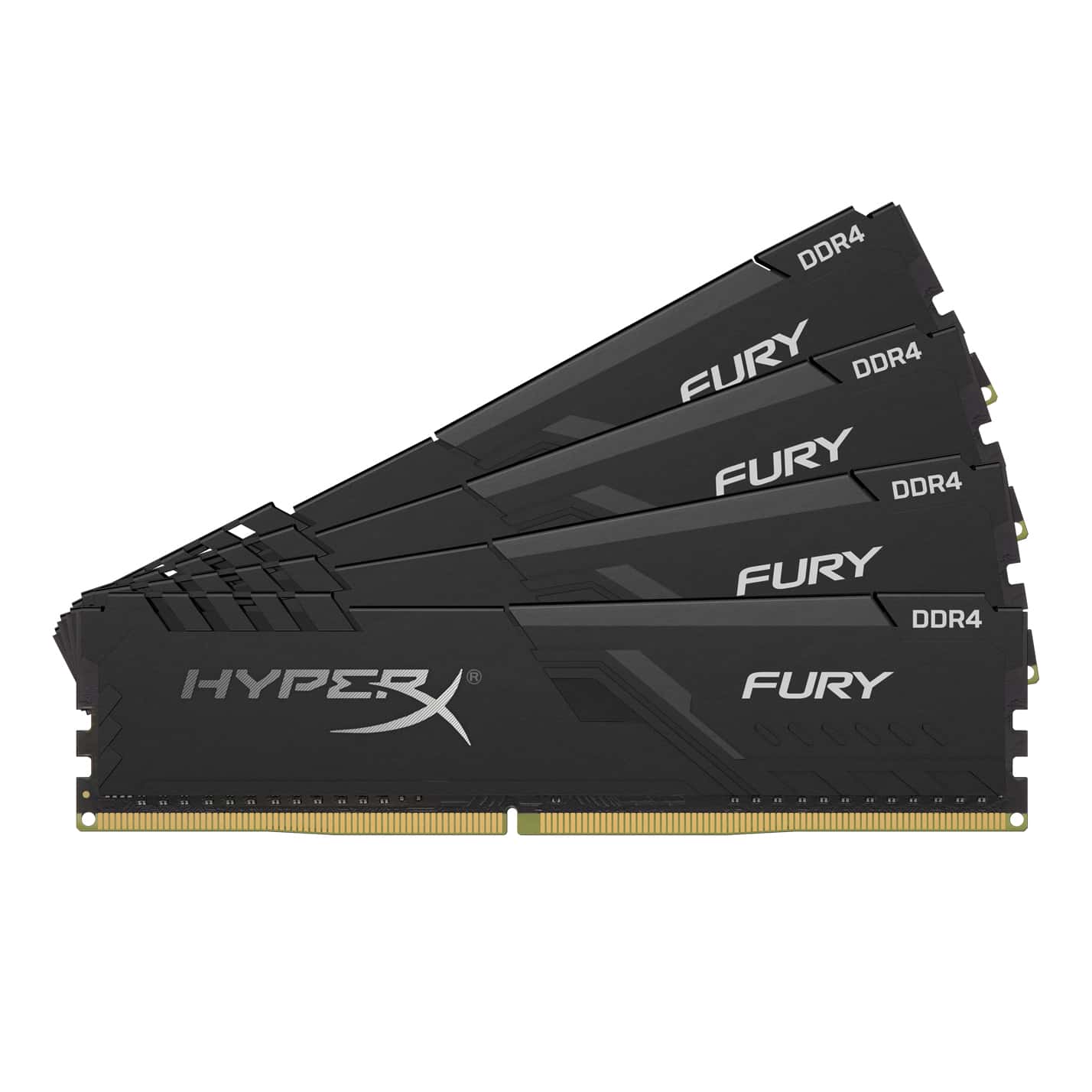 HyperX FURY HX430C15FB3K4/16 geheugenmodule 16 GB 4 x 4 GB DDR4 3000 MHz (HX430C15FB3K4/16) thumbnail