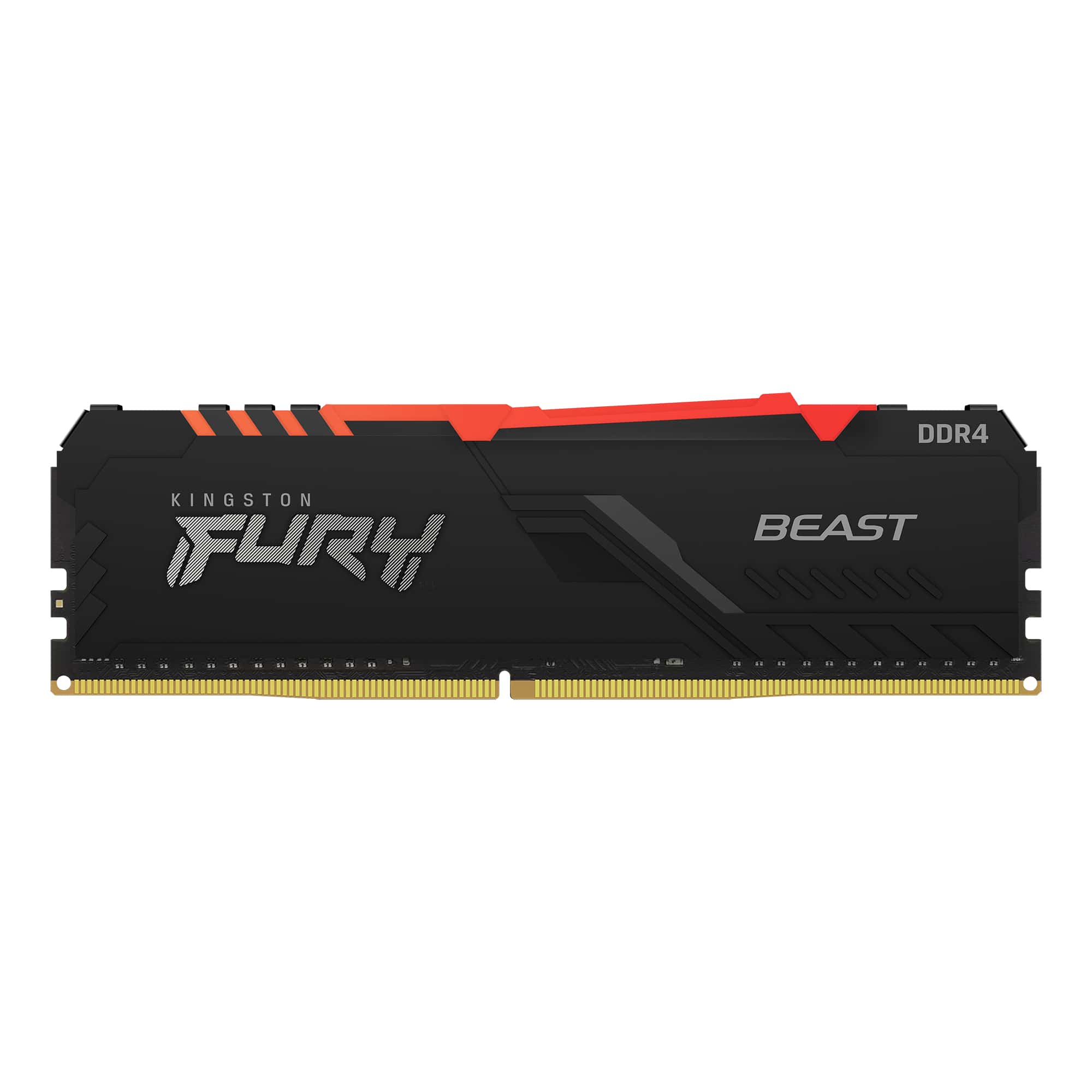 Kingston Technology FURY Beast RGB geheugenmodule 16 GB 1 x 16 GB DDR4 2666 MHz (KF426C16BB1A/16) thumbnail