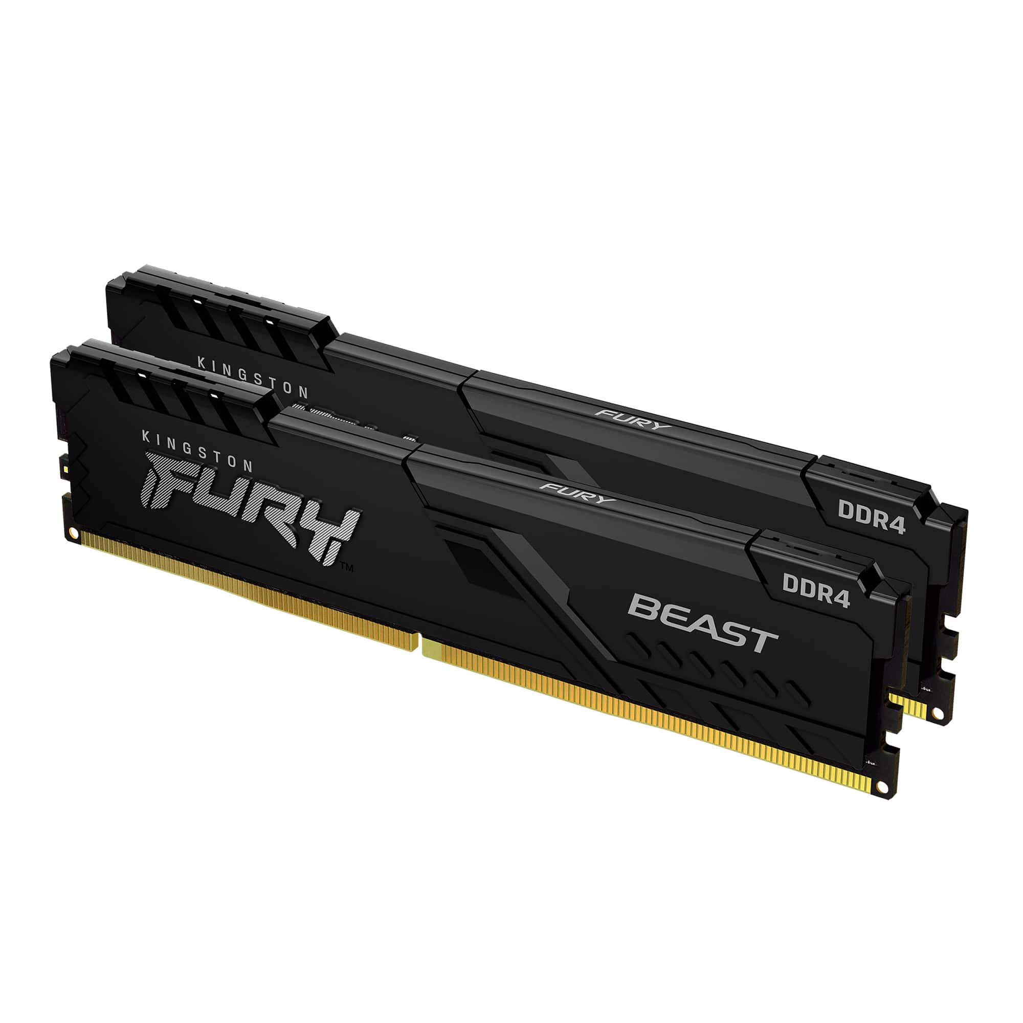 Kingston Technology FURY Beast geheugenmodule 32 GB 2 x 16 GB DDR4 2666 MHz (KF426C16BB1K2/32) thumbnail