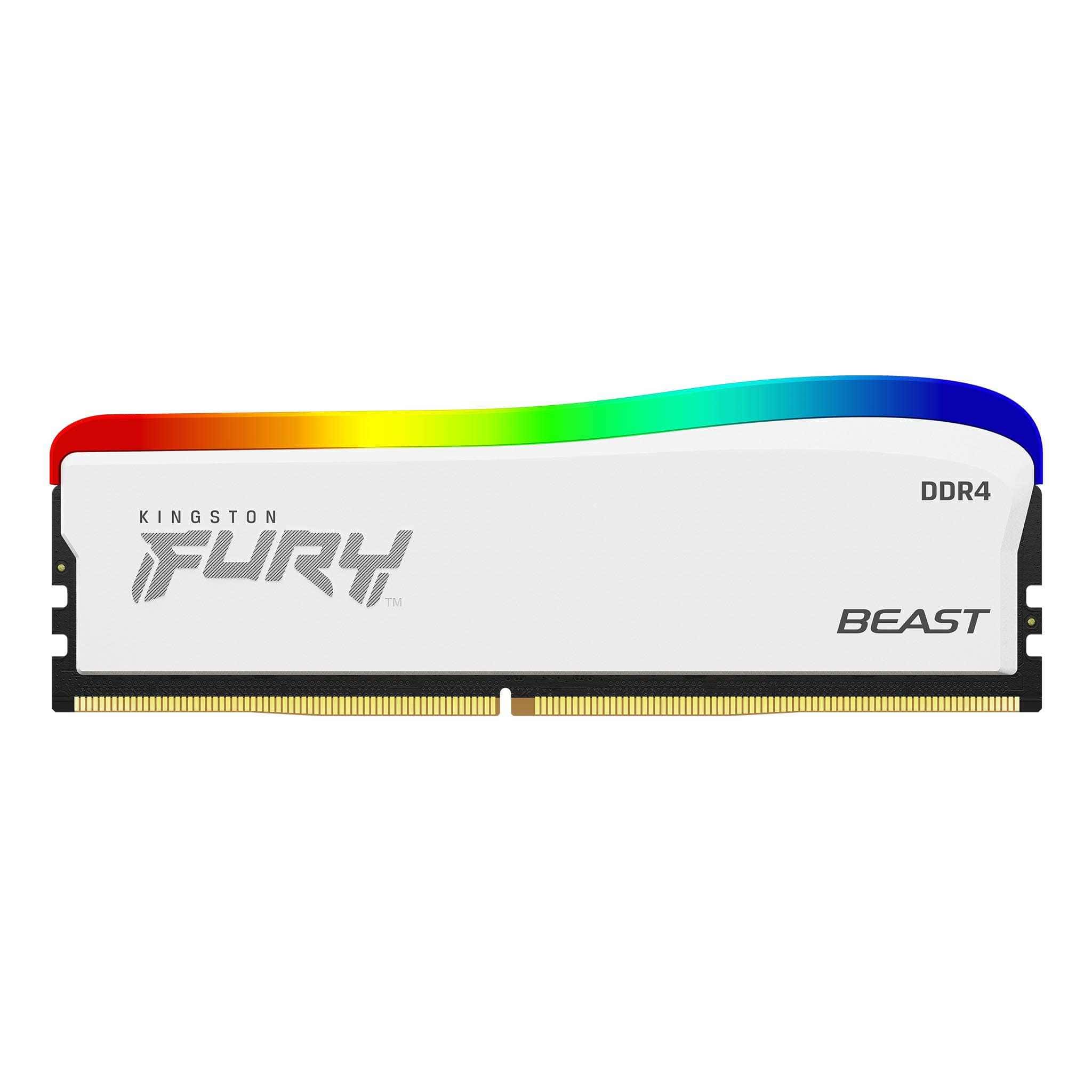 Kingston Technology FURY Beast RGB Special Edition geheugenmodule 8 GB 1 x 8 GB DDR4 3200 MHz (KF432C16BWA/8) thumbnail