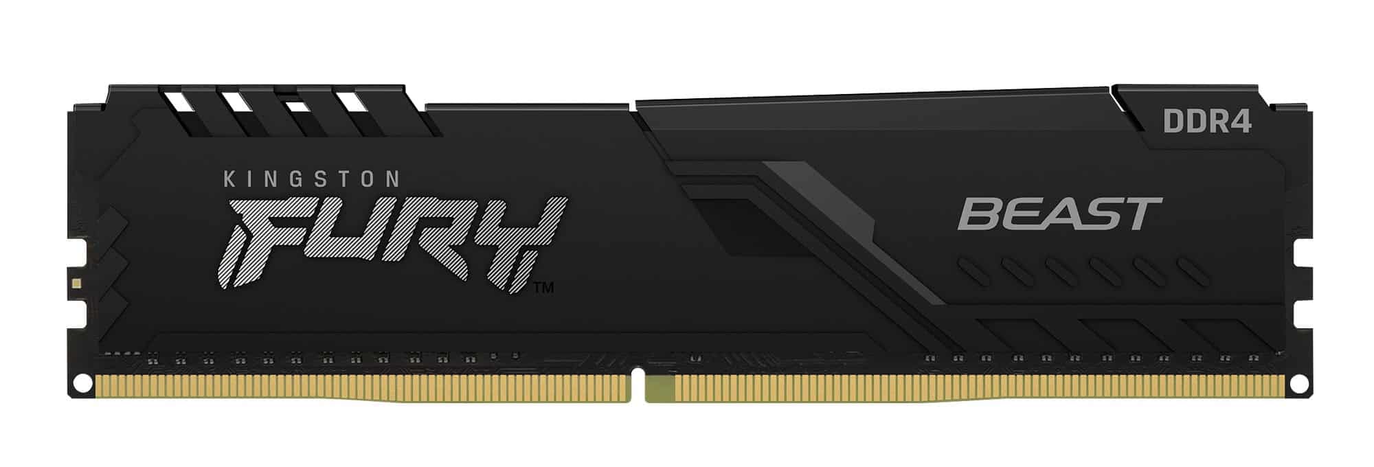 Kingston Technology FURY 32GB 3600MT/s DDR4 CL18 DIMM Beast Black (KF436C18BB/32) thumbnail