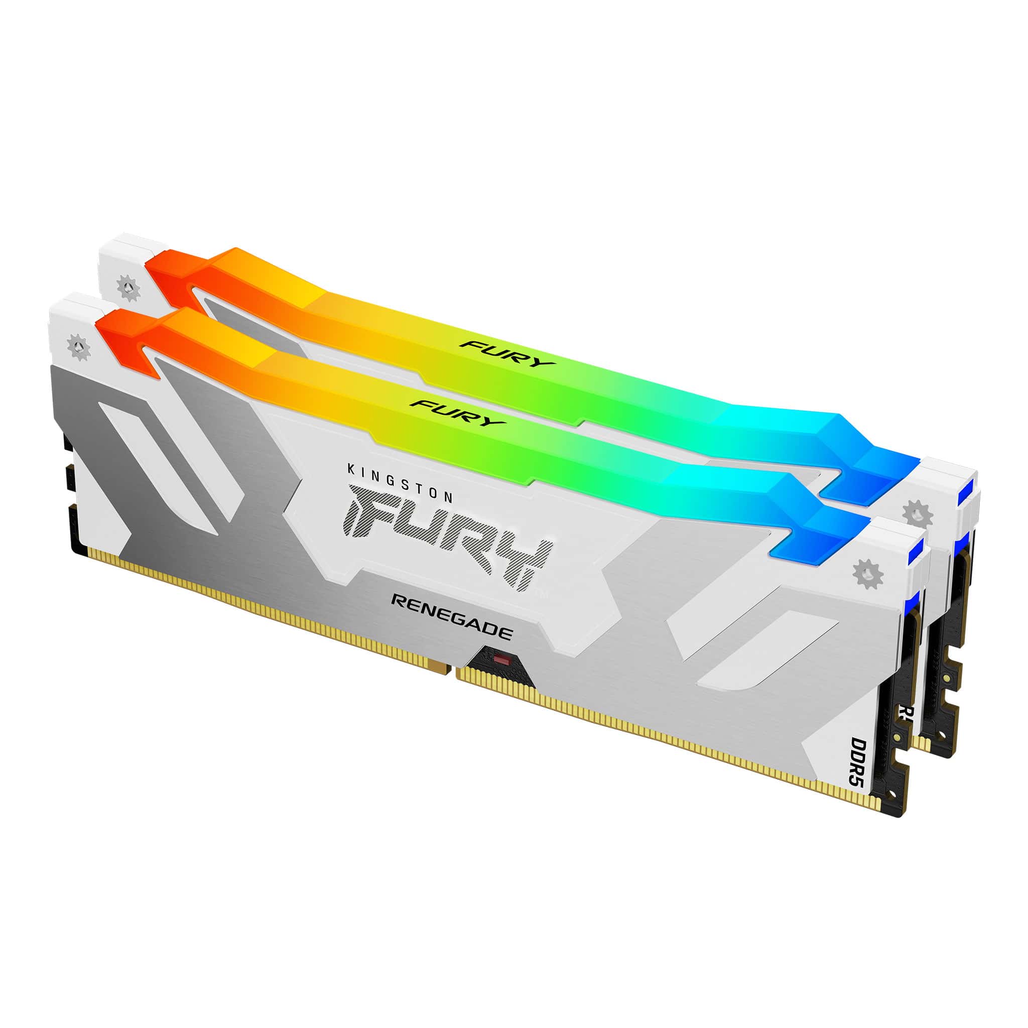 Kingston Technology FURY Renegade RGB geheugenmodule 32 GB 2 x 16 GB DDR5 6000 MHz (KF560C32RWAK2-32) thumbnail