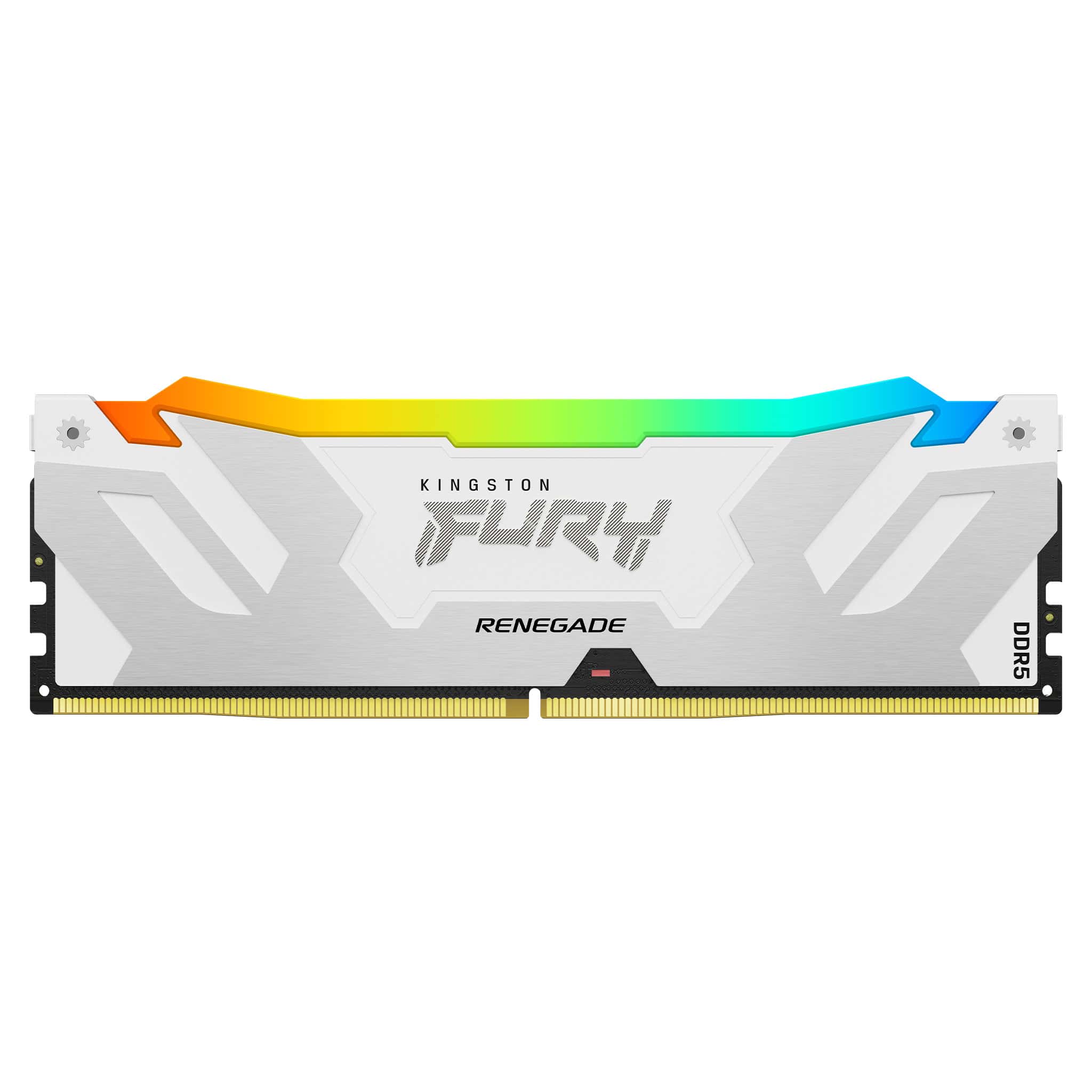 Kingston Technology FURY Renegade RGB geheugenmodule 16 GB 1 x 16 GB DDR5 6400 MHz (KF564C32RWA-16) thumbnail