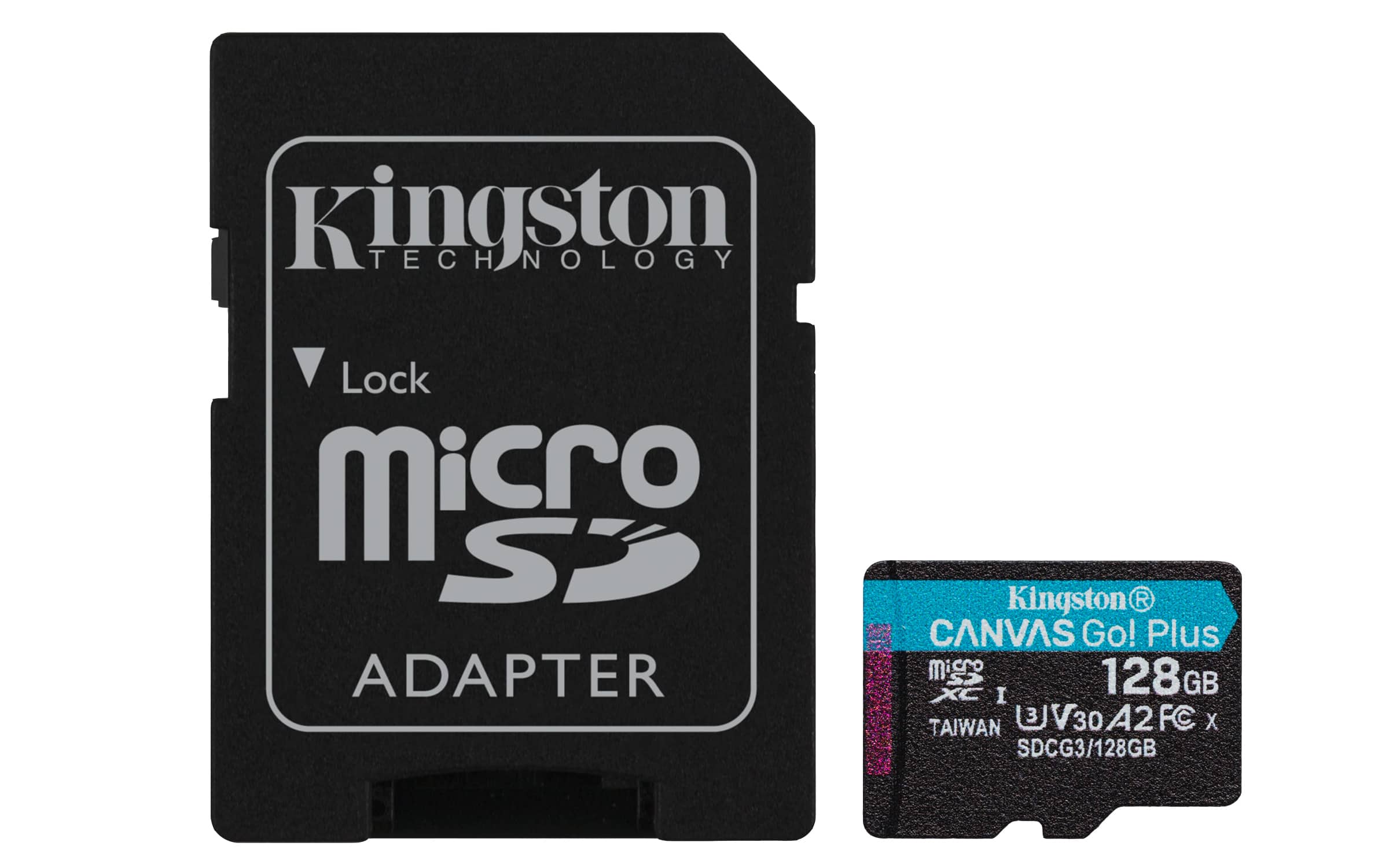 Kingston Technology Canvas Go! Plus 128 GB MicroSD UHS-I Klasse 10 (SDCG3/128GB) thumbnail