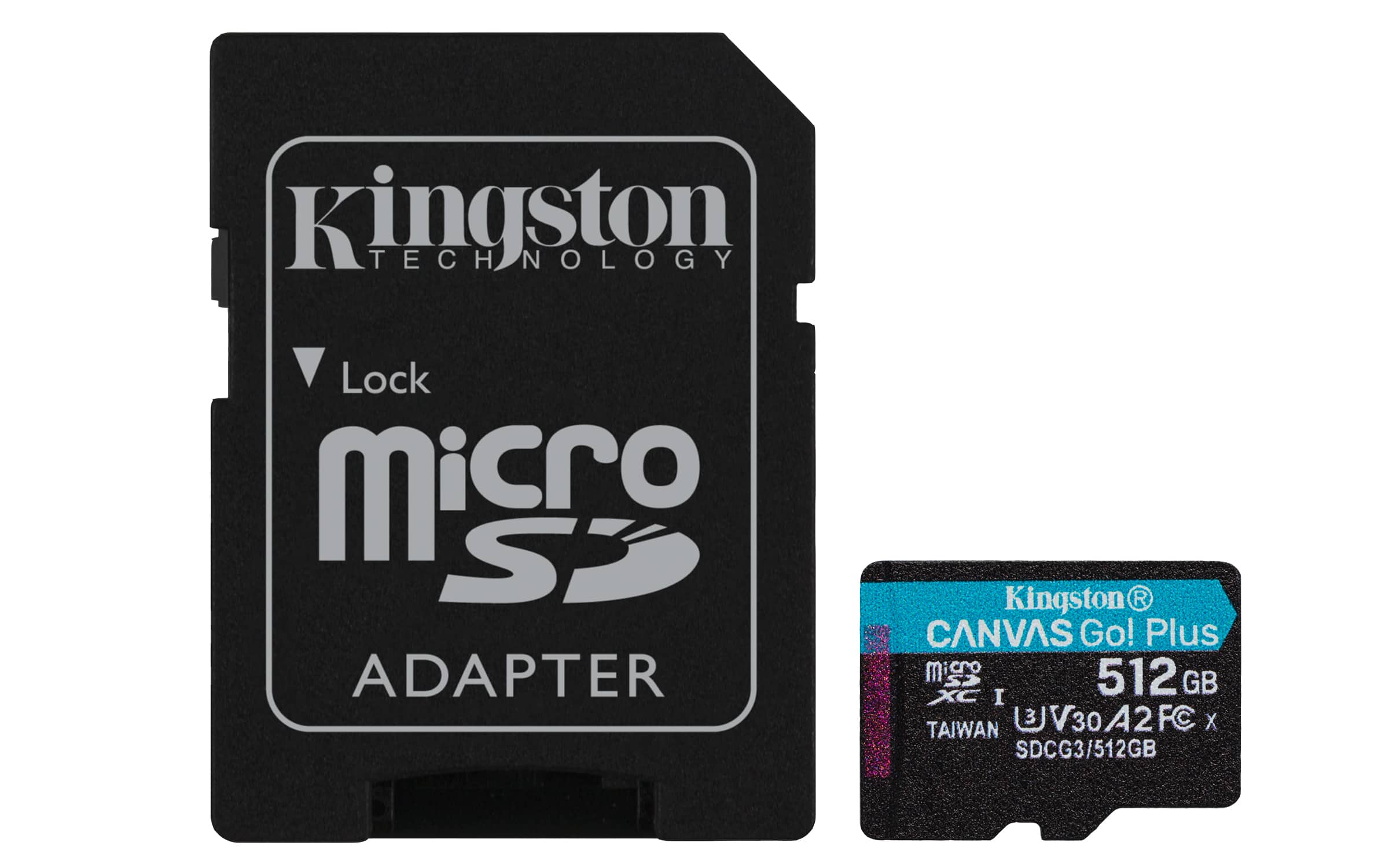 Kingston Technology Canvas Go! Plus 512 GB MicroSD UHS-I Klasse 10 (SDCG3/512GB) thumbnail