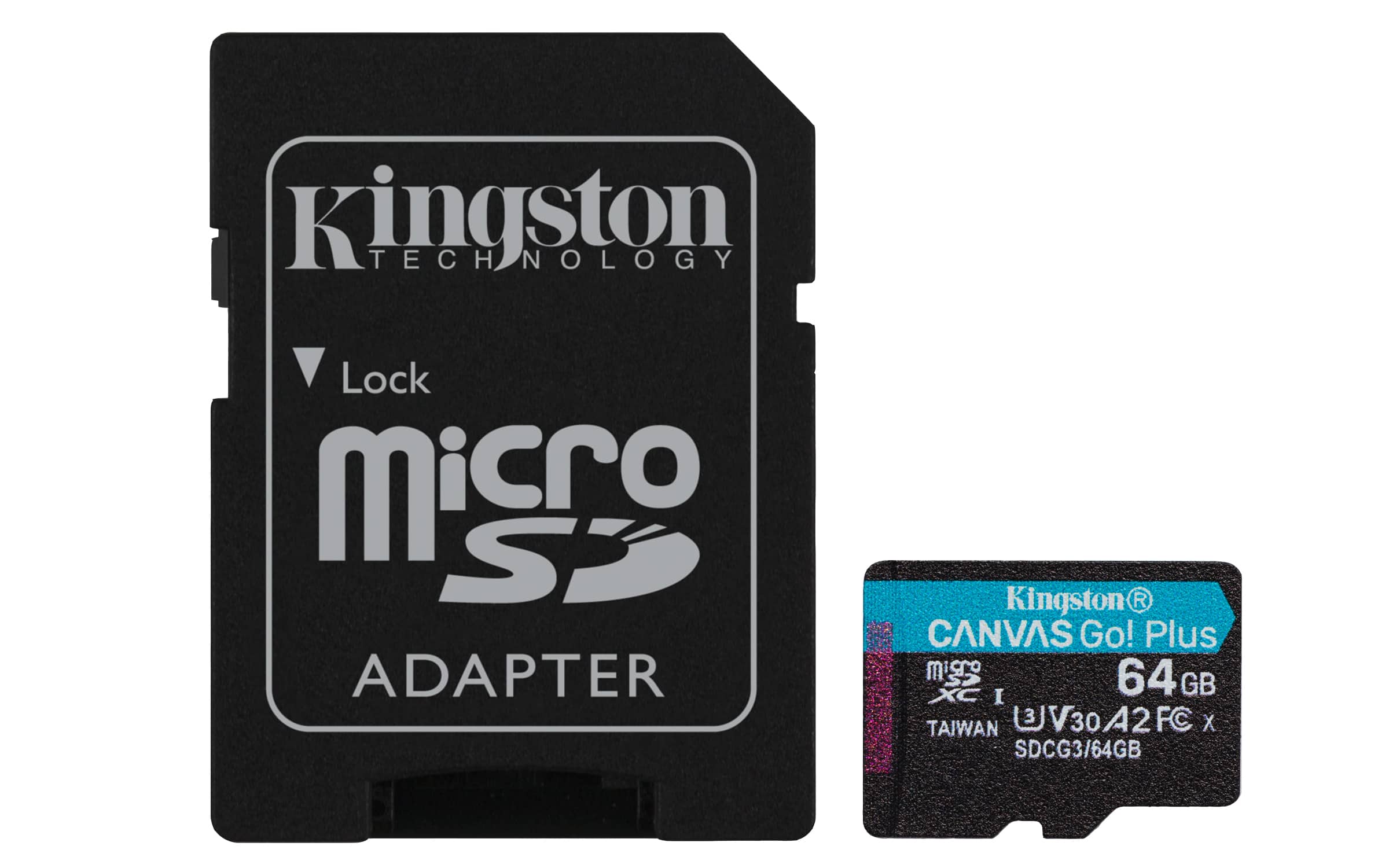 Kingston Technology Canvas Go! Plus 64 GB MicroSD UHS-I Klasse 10 (SDCG3/64GB) thumbnail