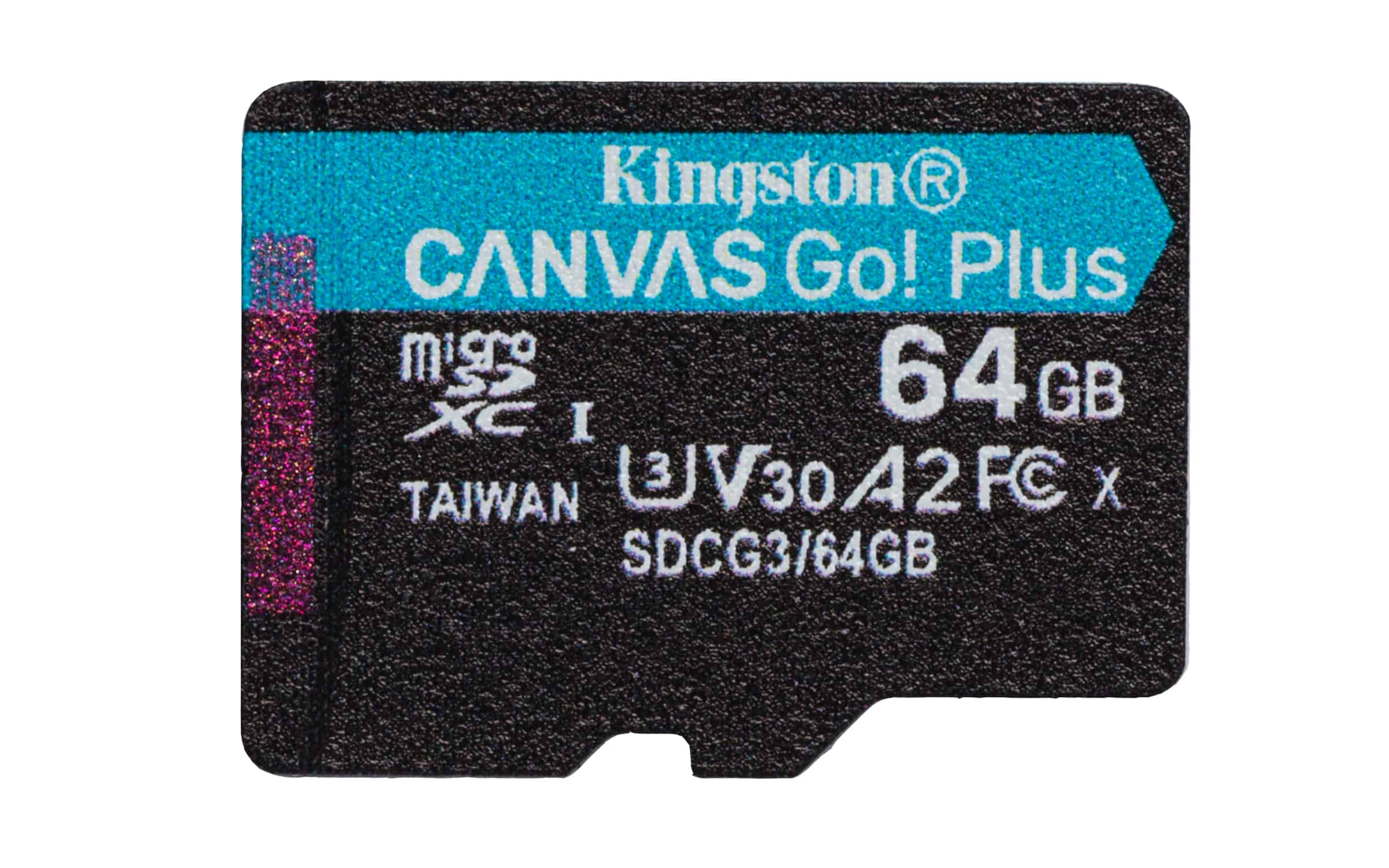 Kingston Technology Canvas Go! Plus 64 GB MicroSD UHS-I Klasse 10 (SDCG3/64GBSP) thumbnail