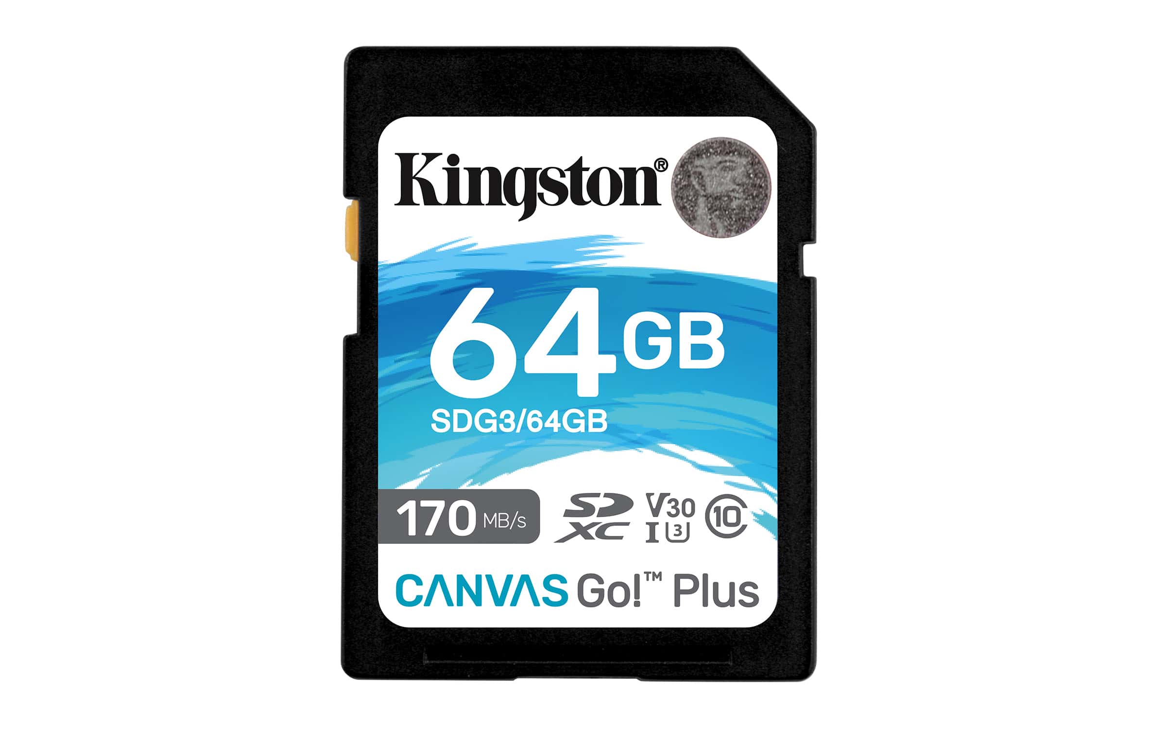 Kingston Technology Canvas Go! Plus 64 GB SD UHS-I Klasse 10 (SDG3/64GB) thumbnail