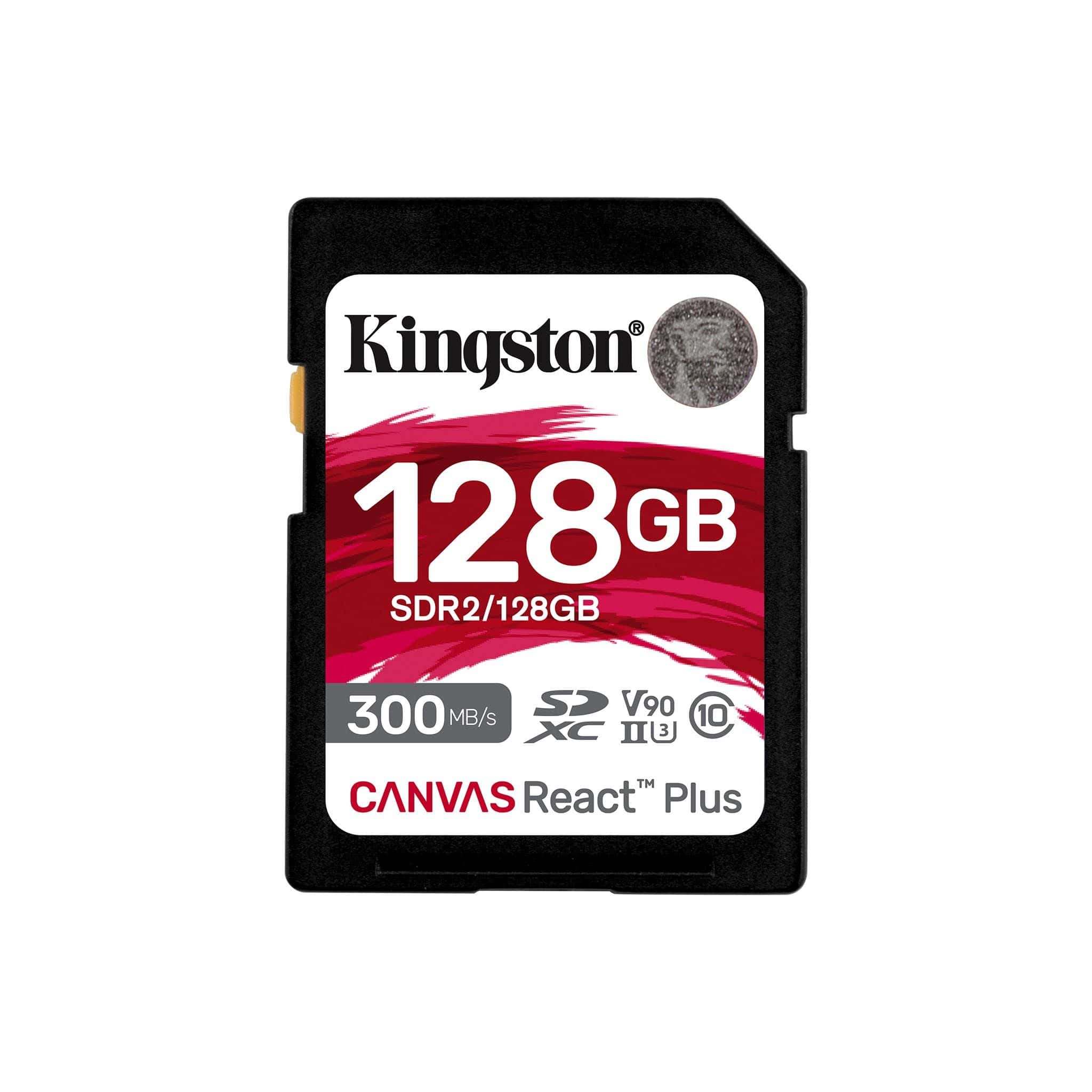 Kingston Technology Canvas React Plus 128 GB SD UHS-II Klasse 10 (SDR2/128GB) thumbnail