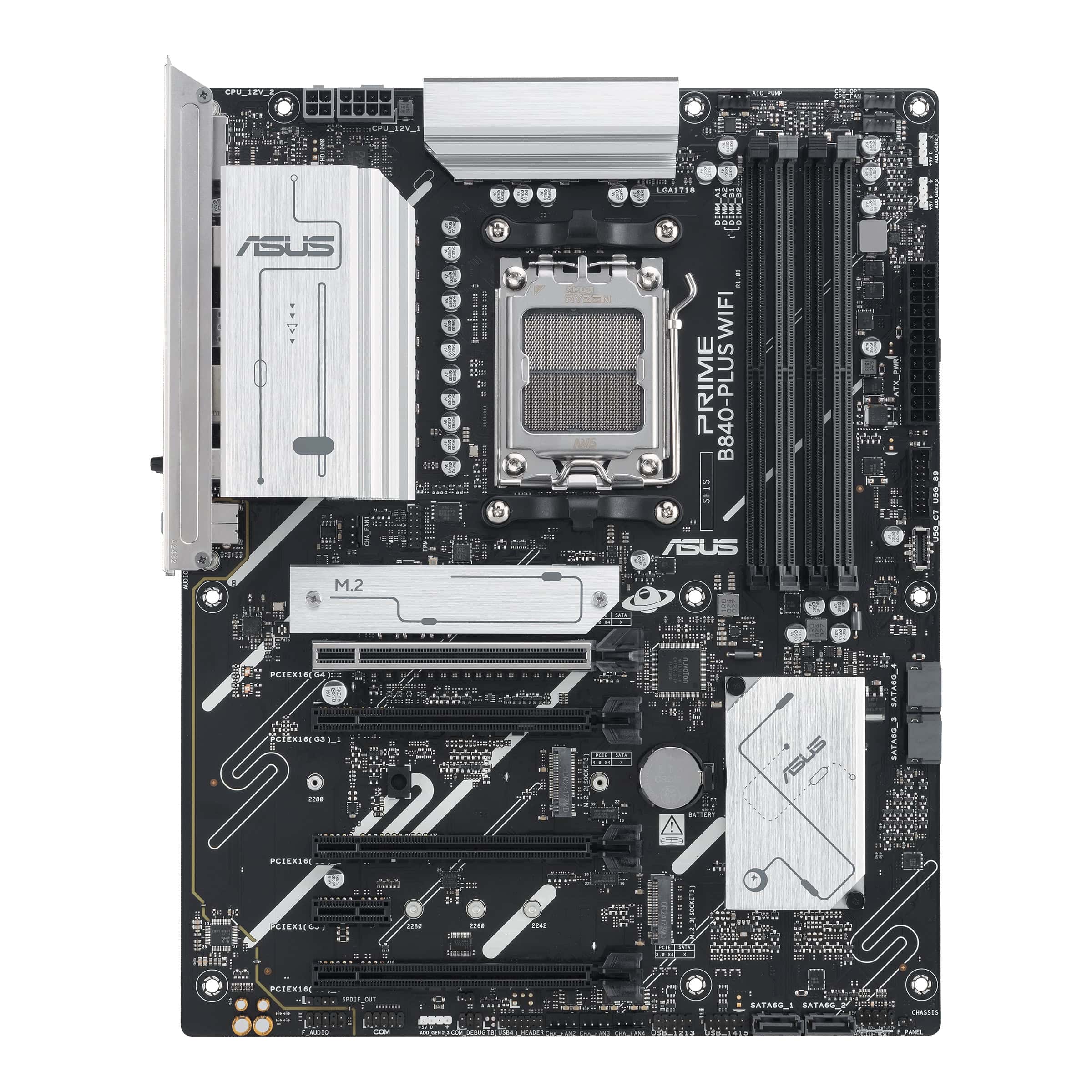 ASUS PRIME B840-PLUS WIFI AMD B840 Socket AM5 ATX (90MB1IZ0-M0EAY0) thumbnail