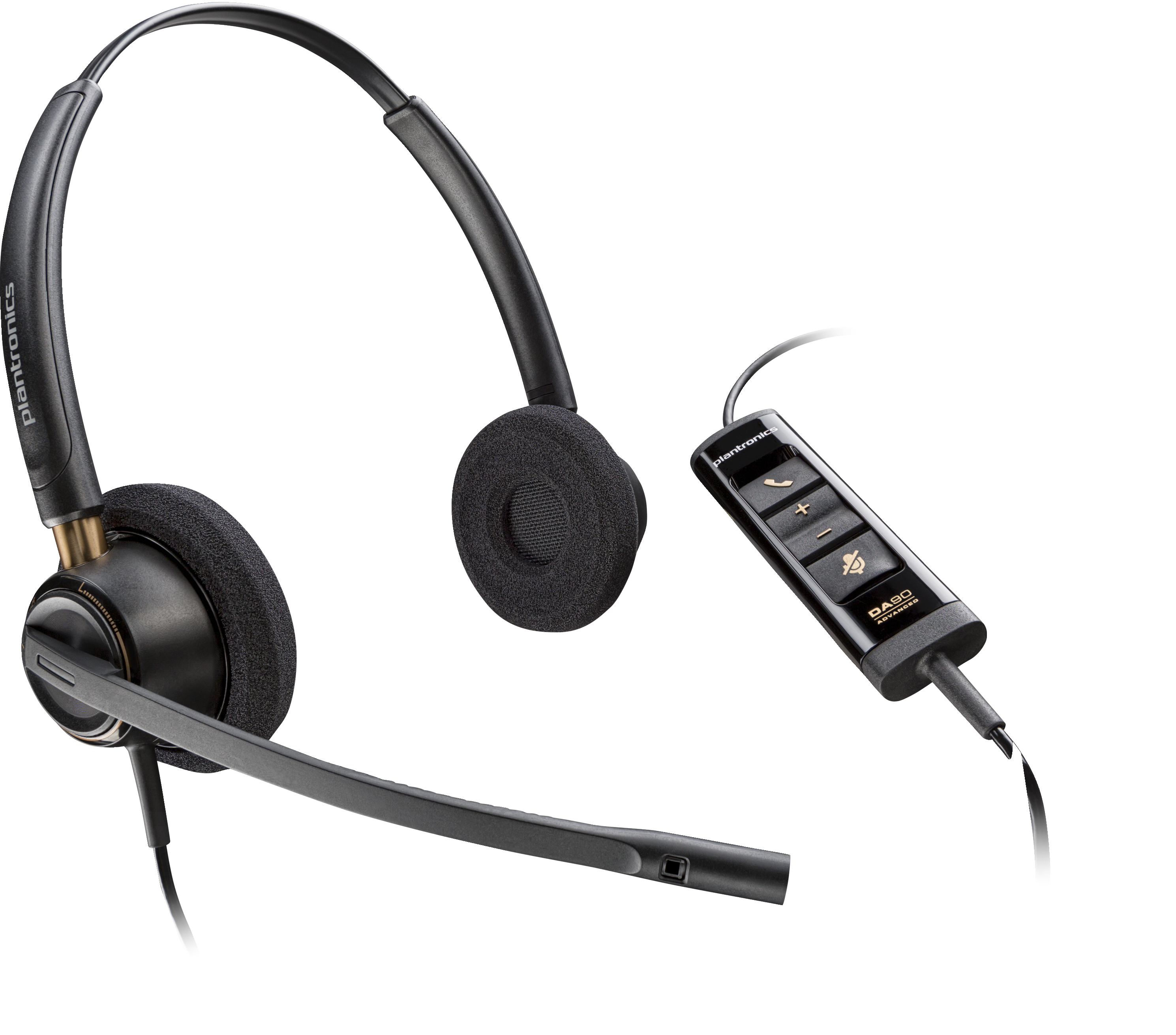 POLY EncorePro 525 USB-A Stereo Headset (218274-01) thumbnail