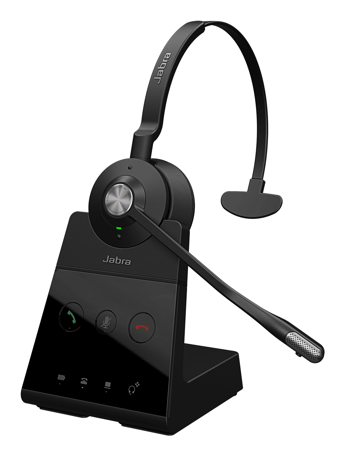 Jabra Engage 65 SE Headset Draadloos Hoofdband Kantoor/callcenter Zwart (9653-553-117) thumbnail