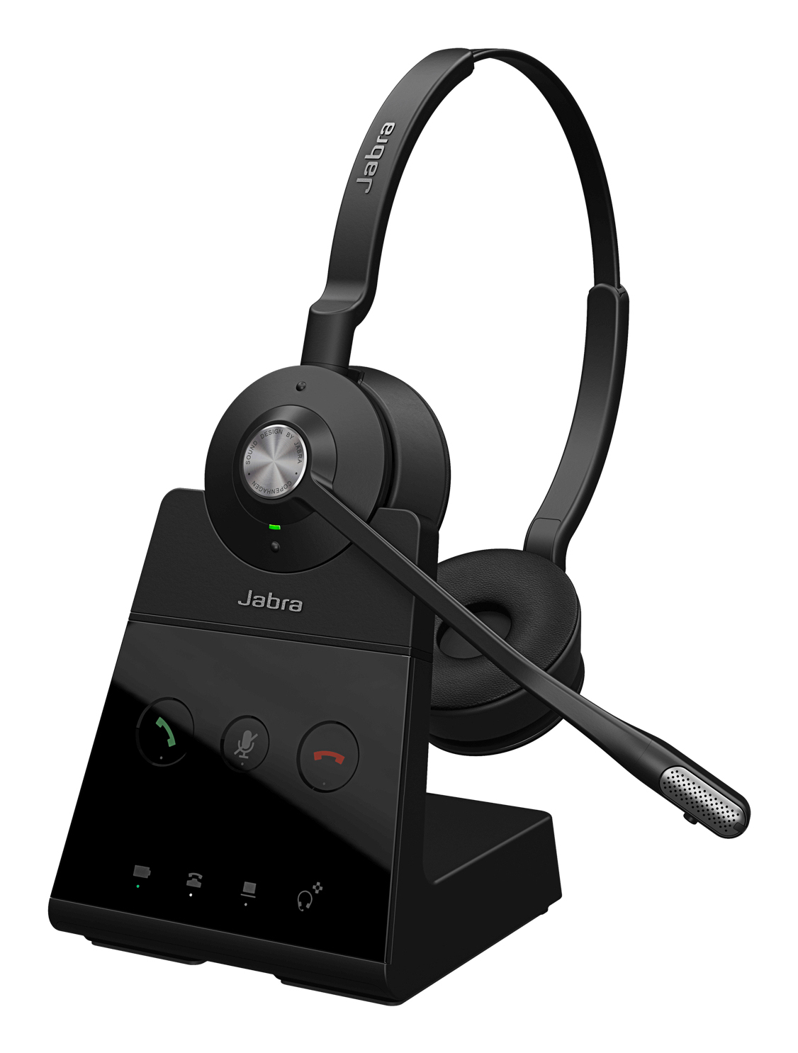 Jabra Engage 65 SE Headset Draadloos Hoofdband Kantoor/callcenter Zwart (9659-553-117) thumbnail