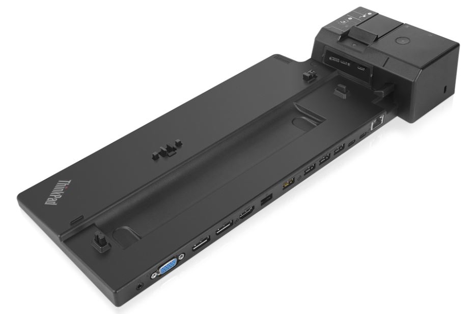 Lenovo 01HY744 laptop dock & poortreplicator Docking Zwart (FRU01HY744) thumbnail