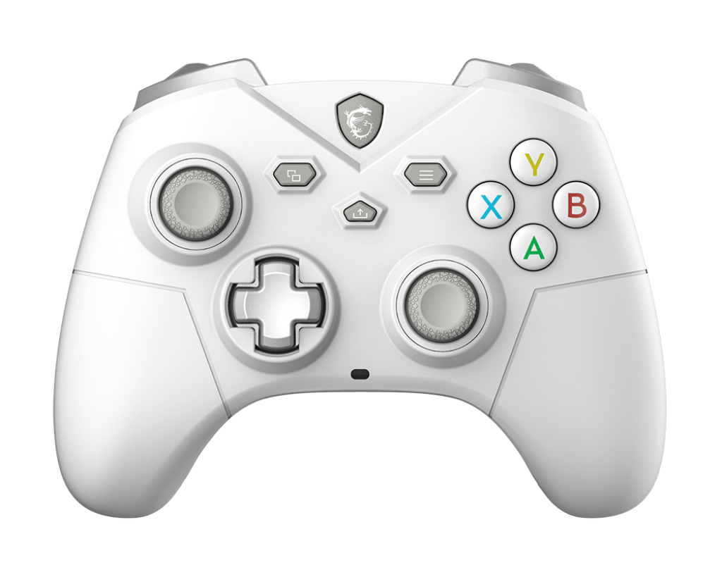 MSI FORCE GC300 WIRELESS WHITE game controller Wit USB 2.0 Gamepad Analoog PC (S10-43G0230-EC4) thumbnail