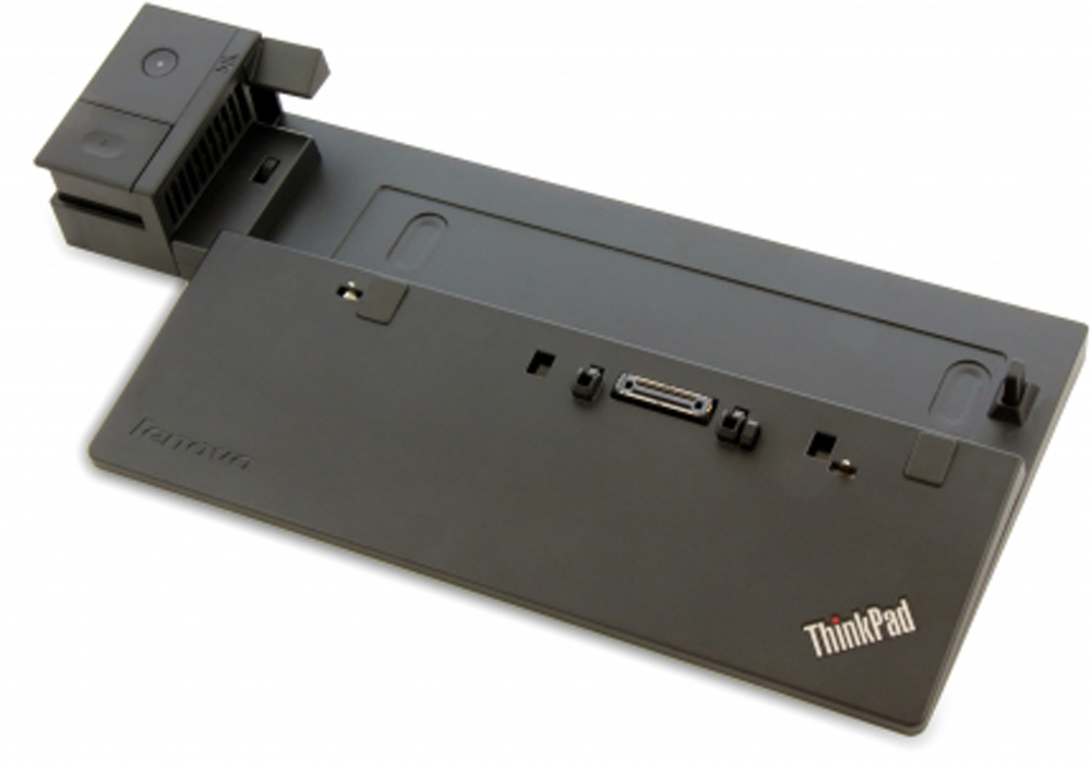 Lenovo 40A00065DK laptop dock & poortreplicator Docking Zwart (40A00065DK) thumbnail