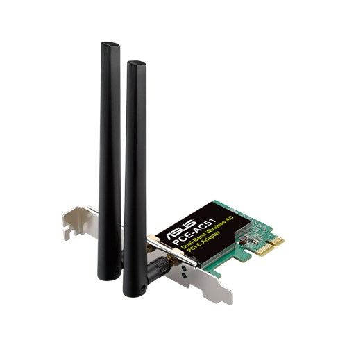 ASUS PCE-AC51 WLAN 433 Mbit/s (90IG02S0-BO0010) thumbnail