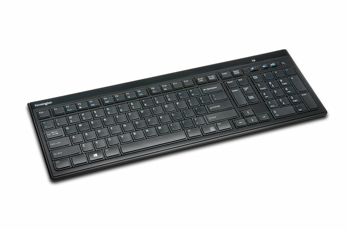 Kensington Advance Fit toetsenbord Kantoor RF Draadloos QWERTY Engels Zwart (K72344UK) thumbnail