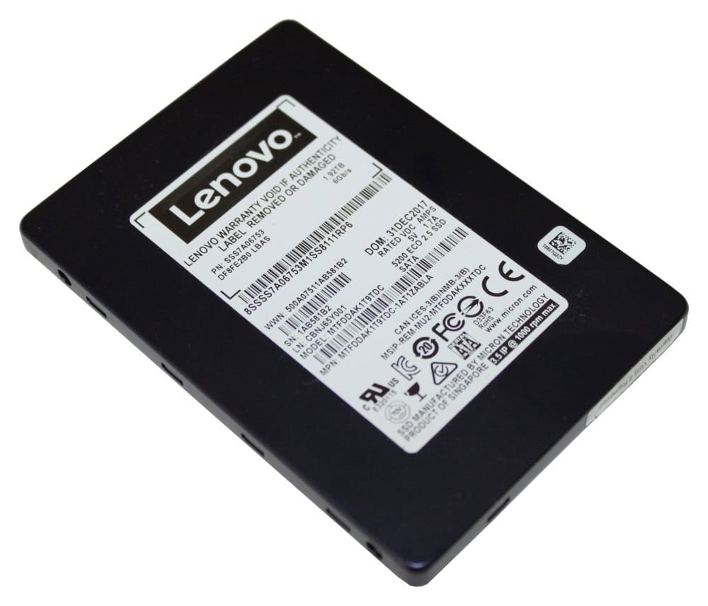 Lenovo 5200 2.5" 960 GB SATA III TLC (4XB7A10154) thumbnail