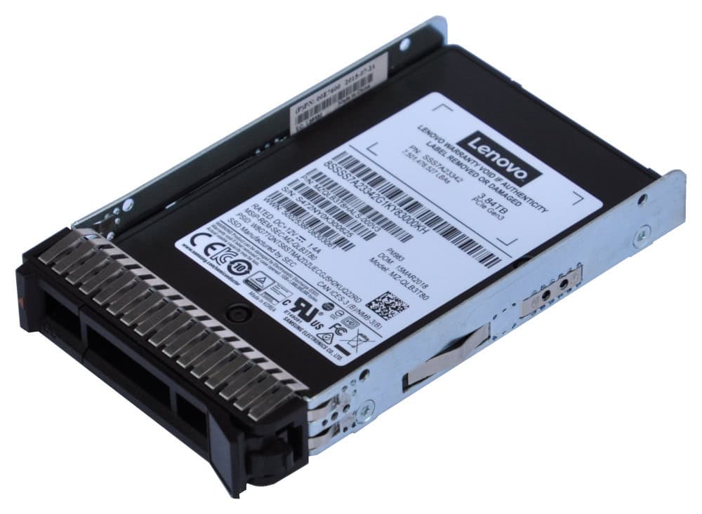 Lenovo 4XB7A10175 internal solid state drive 1920 GB U.2 V-NAND NVMe (4XB7A10175) thumbnail