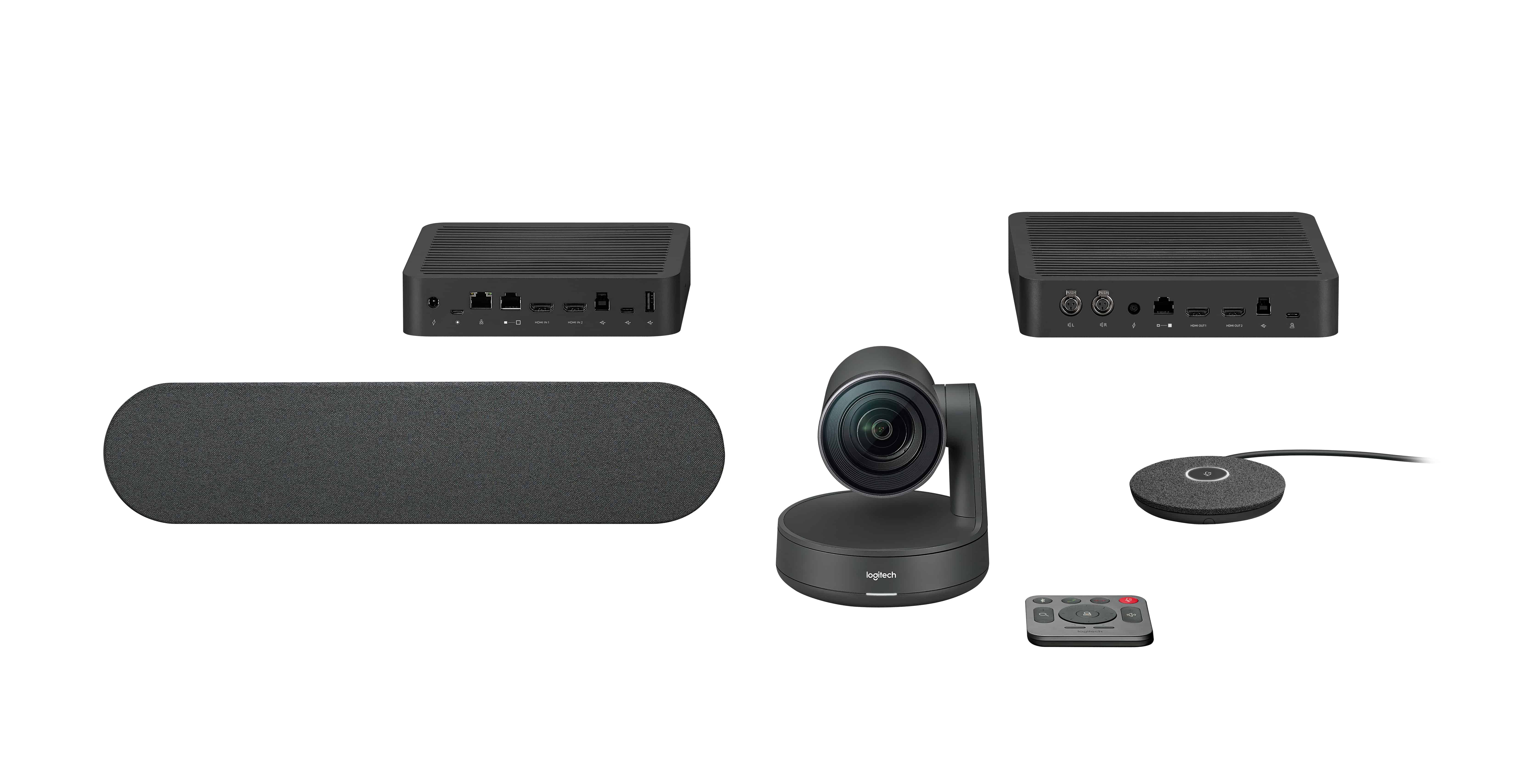 Logitech Rally Ultra-HD ConferenceCam video conferencing systeem 10 persoon/personen Ethernet LAN Videovergaderingssysteem voor groepen (960-001237) thumbnail