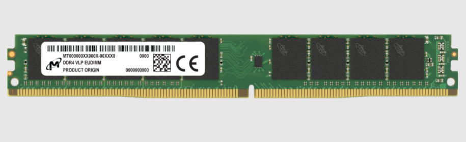 Micron MTA18ADF2G72AZ-3G2E1R geheugenmodule 16 GB 1 x 16 GB DDR4 3200 MHz ECC (MTA18ADF2G72AZ-3G2E1R) thumbnail