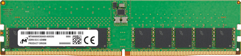 Micron MTC20C2085S1EC48BA1R geheugenmodule 32 GB DDR5 4800 MHz ECC (MTC20C2085S1EC48BA1R) thumbnail